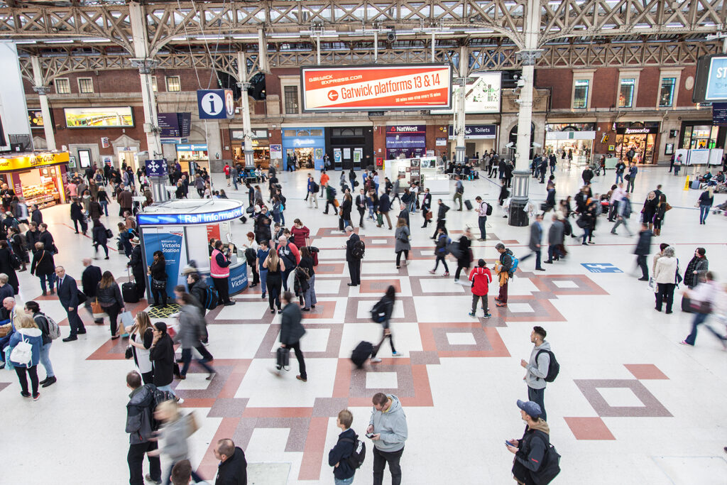 Experiential Space at London Victoria Station experientialspace.co.uk