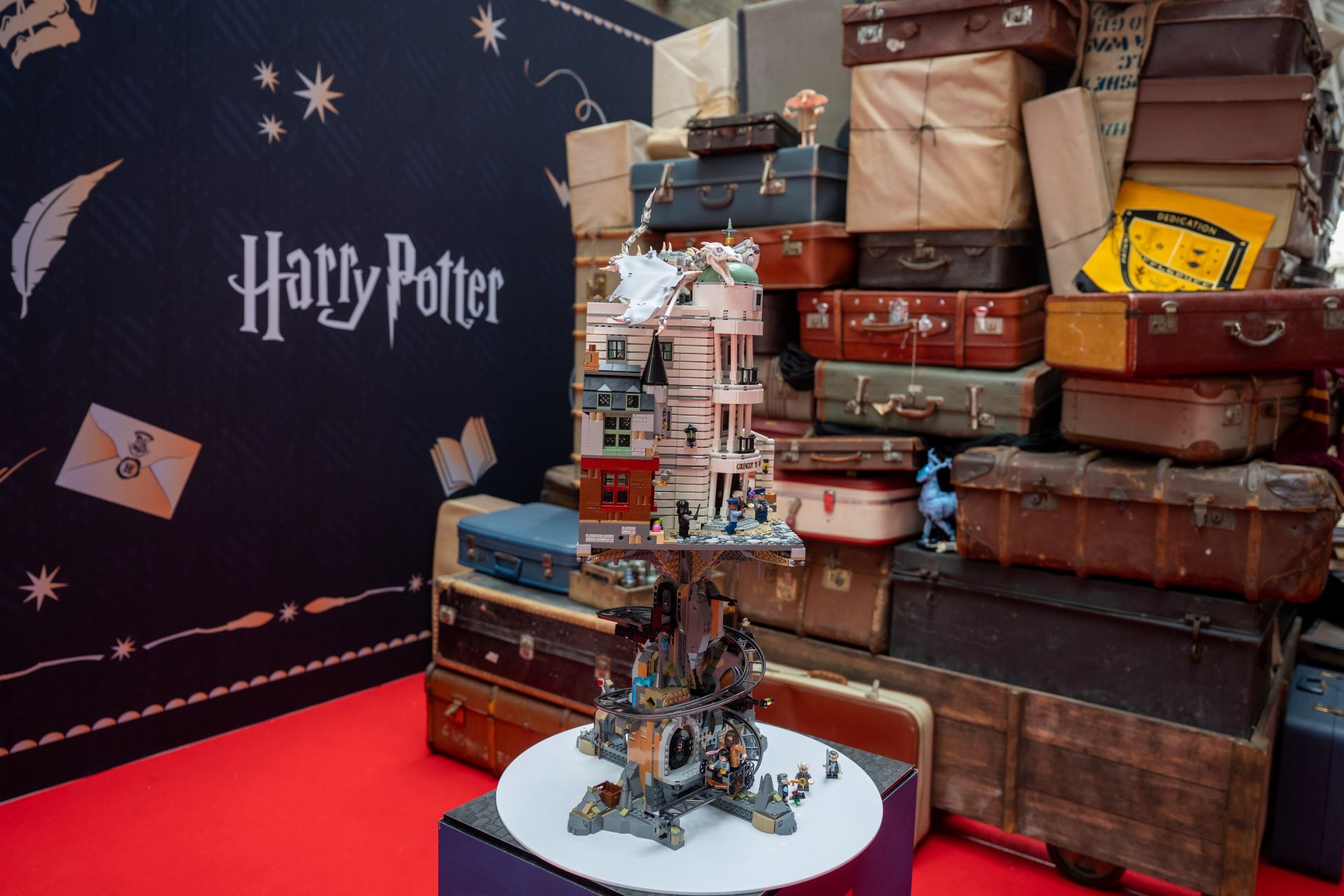 Harry Potter experiential activation at King's Cross station