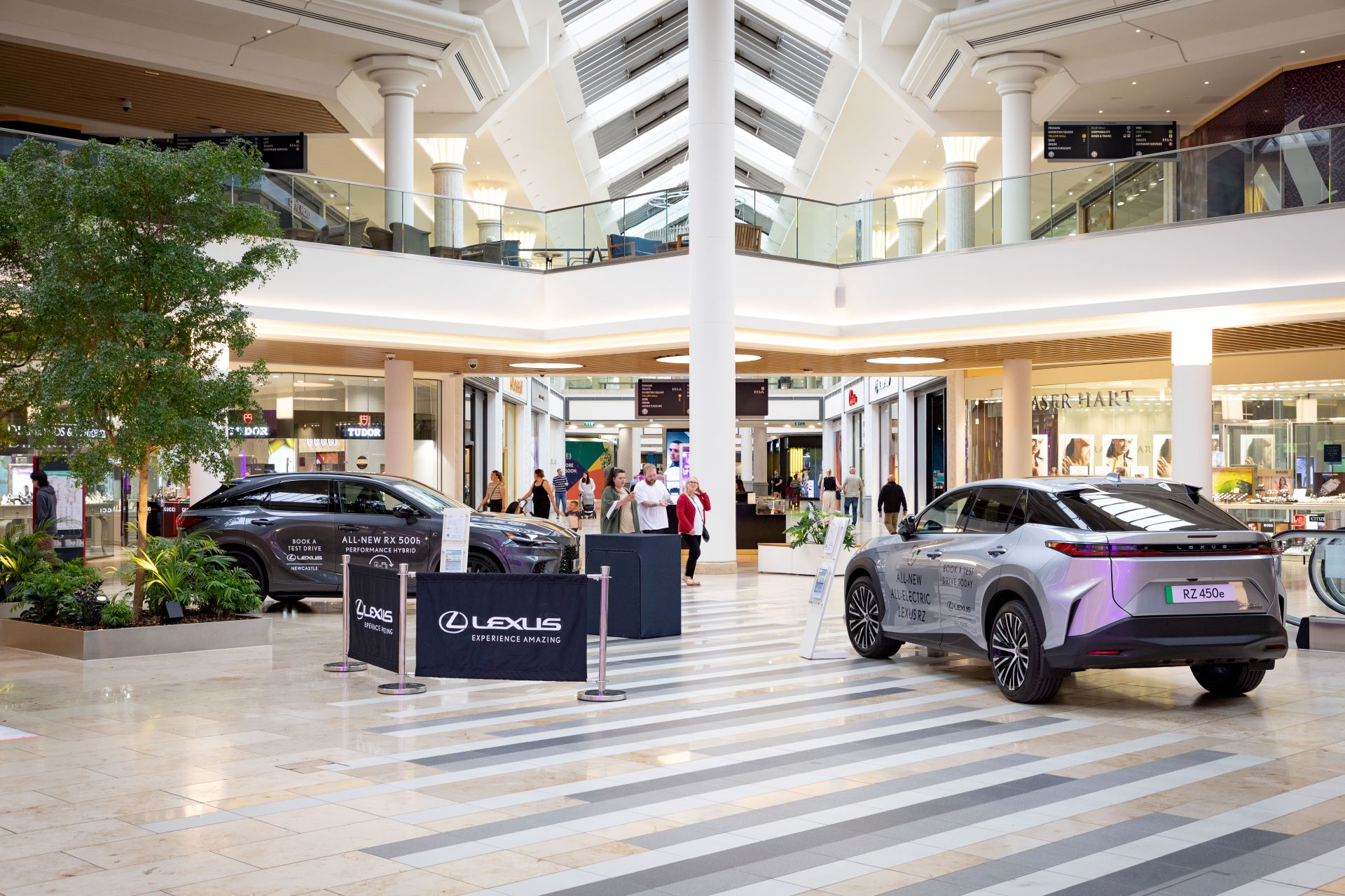 Lexus automotive promotion Metrocentre