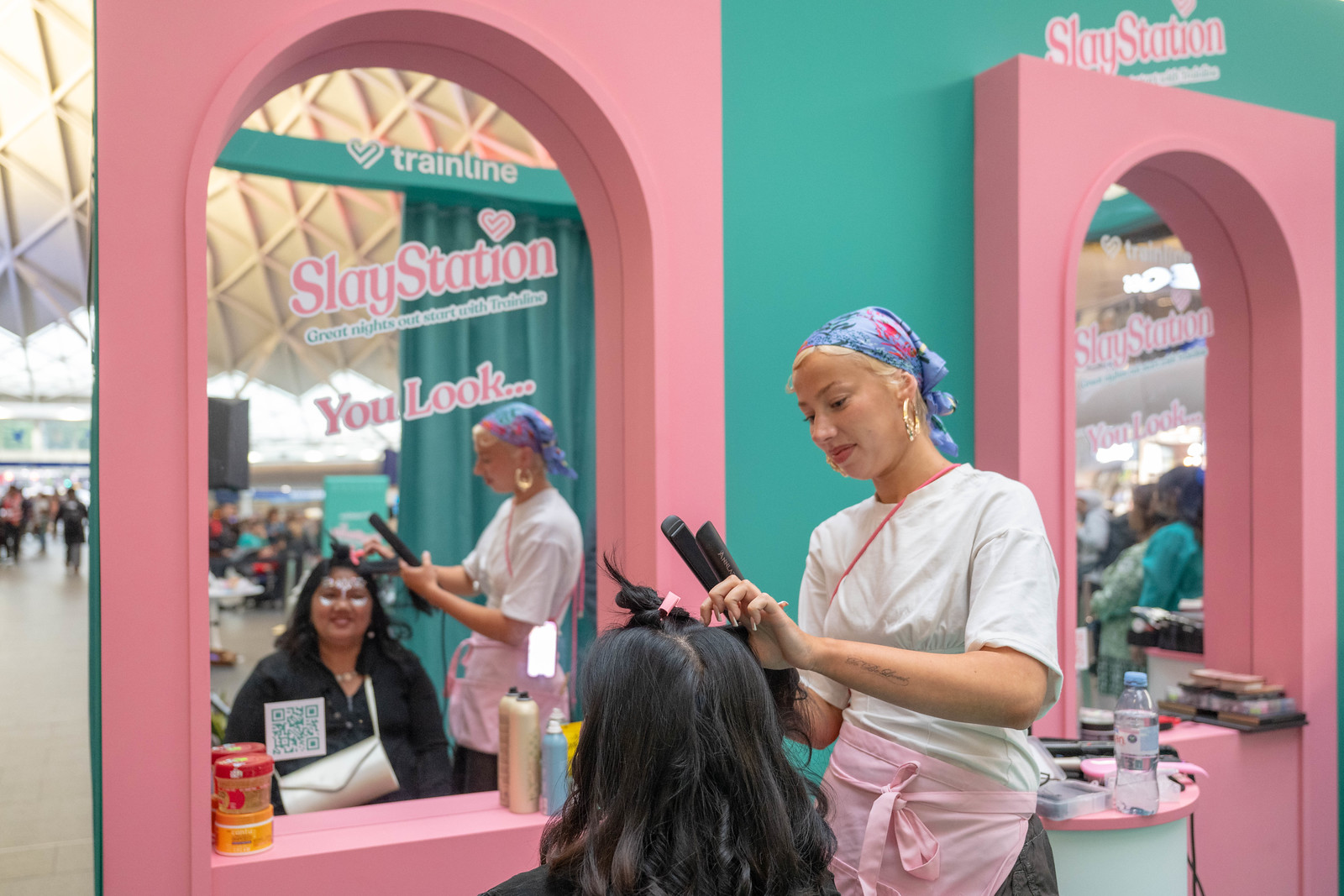 The trainline SlayStation at London King's Cross 5