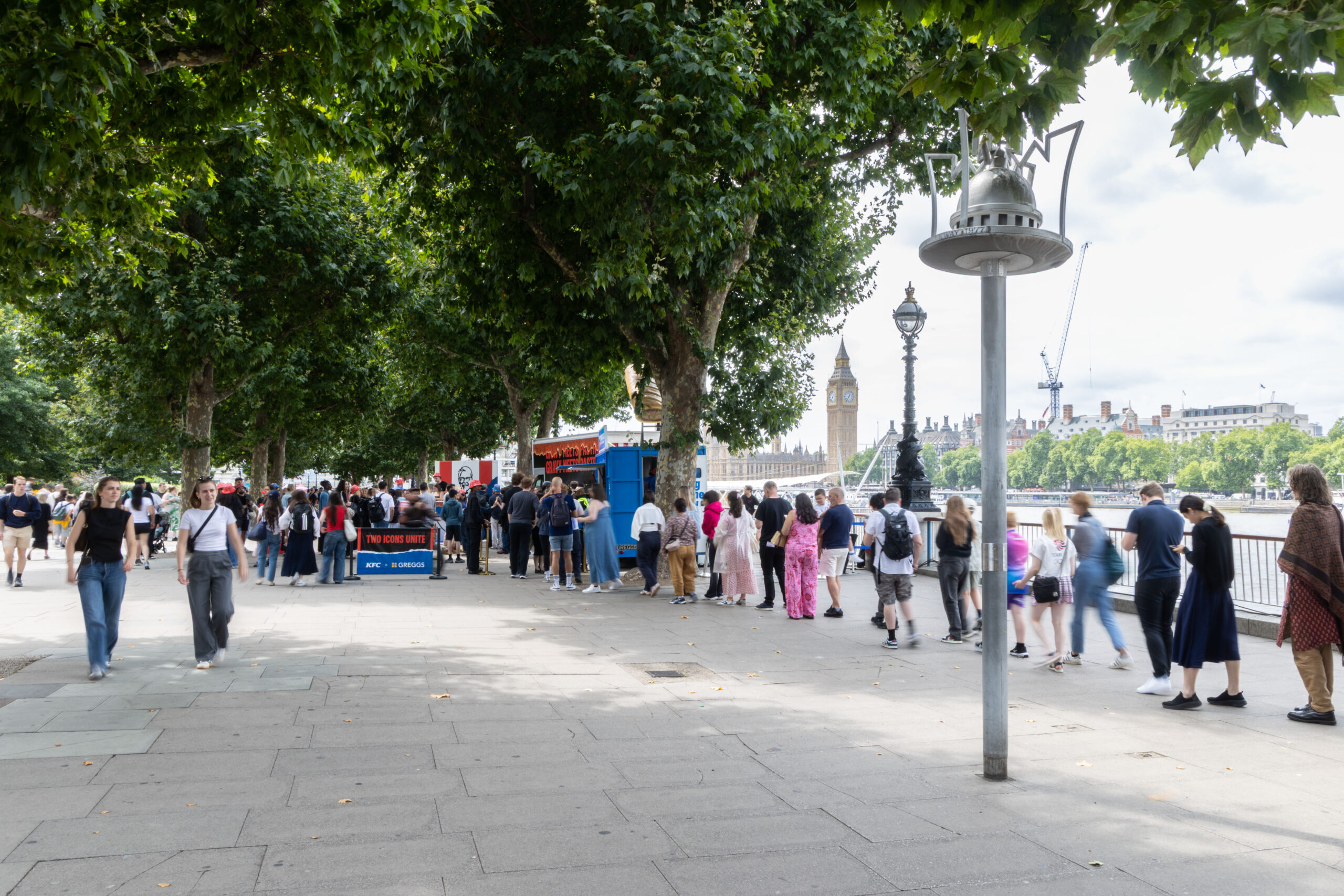 KFC x Greggs at Queen's Walk Southbank_135